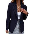 Damen Eleganter Blazer mit schmalem Schnitt und hochwertigen Details EB