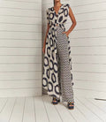 Damen Jumpsuit mit modischem Print EB