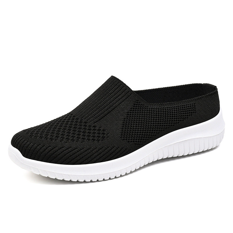 Damen Bequeme Sport-Slipper mit atmungsaktivem Obermaterial EB