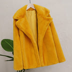 Damen Flauscher Mantel EB