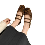 Damen Ballerinas mit stilvollen Riemchen und komfortabler Sohle EB