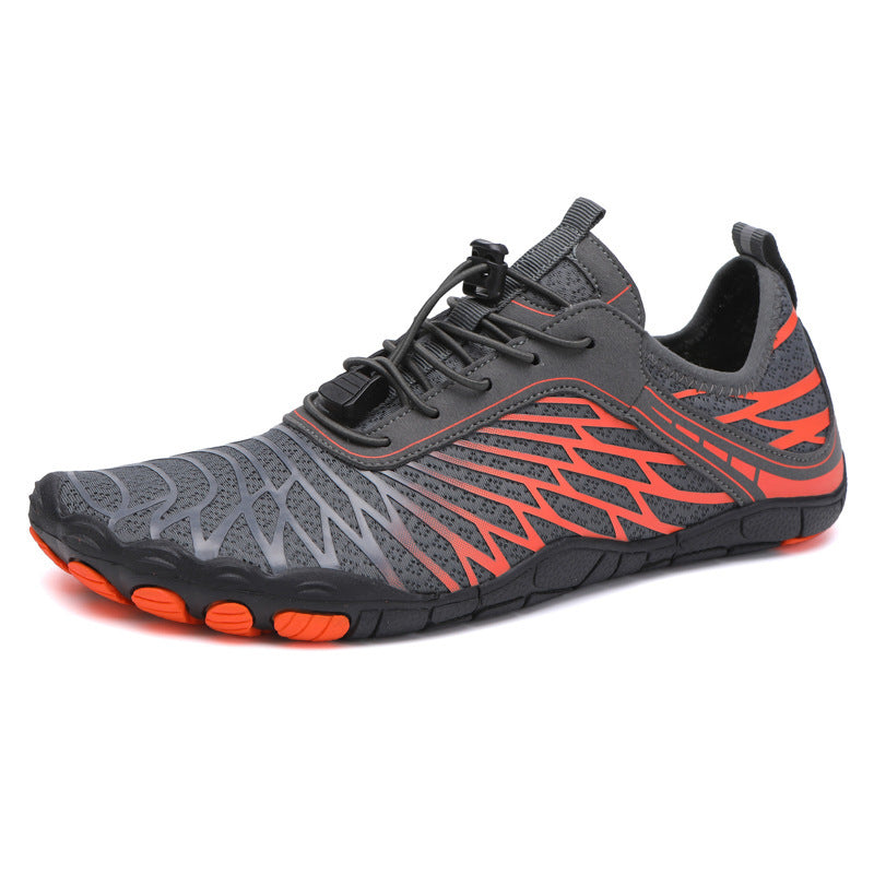 Unisex nan ultraleichter Barfuß-Wasserschuh mit rutschfester Laufsohle und Kordelzugverschluss EB