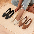 Damen elegante Ballerinas aus atmungsaktivem Mesh-Material EB