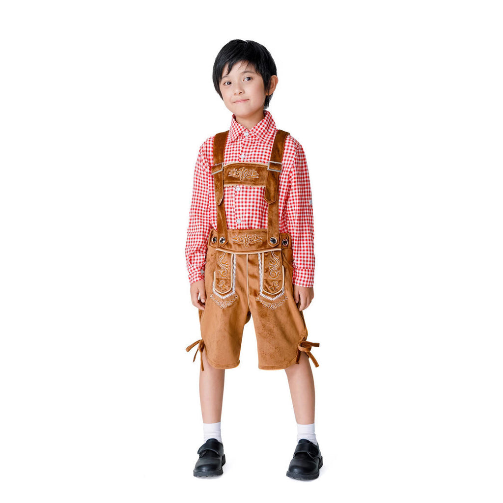 Traditionelle Jungen-Shorts mit Stickerei