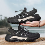 Damen Atmungsaktive Outdoor-Sandalen mit Schnellschnürsystem EB