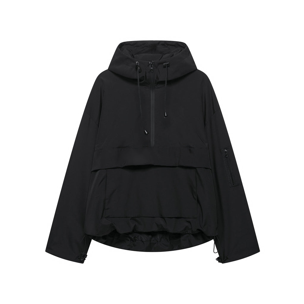Damen Funktionsjacke mit praktischen Taschen und verstellbarem Bund EB