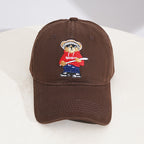 Herren Baseballkappe mit Cartoon-Stickerei