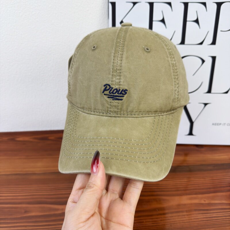 Klassische Distressed-Cap für Herren