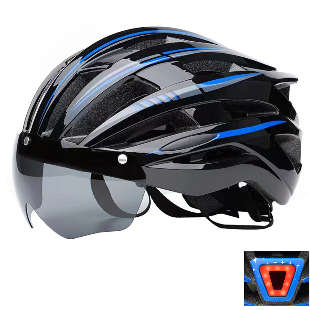 Fahrradhelm mit Visier