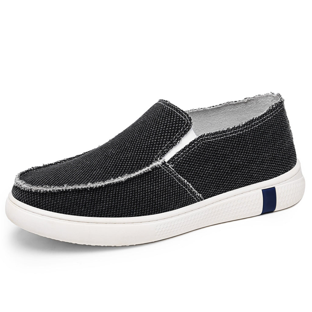 Damen Bequeme Slip-On Freizeitschuhe mit atmungsaktivem Obermaterial EB