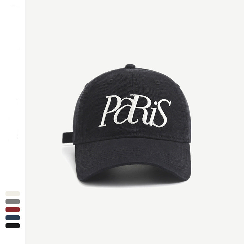 Bestickte, verstellbare Kappe