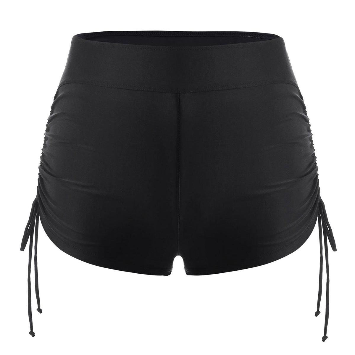 Sportliche Damen-Badeshorts mit praktischer Raffung
