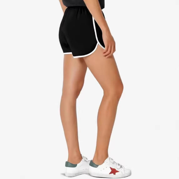 Sportliche Shorts für Damen mit elastischem Bund