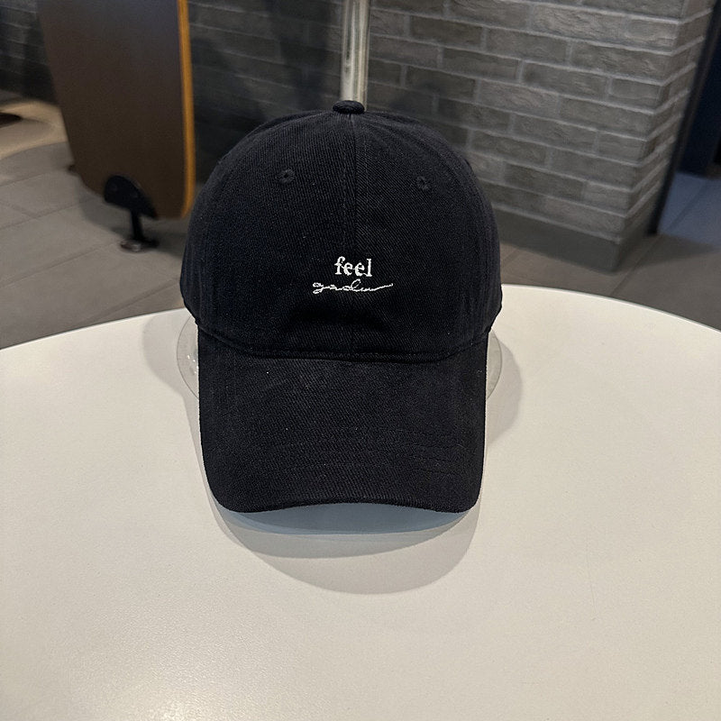Modische Cord-Baseballkappe