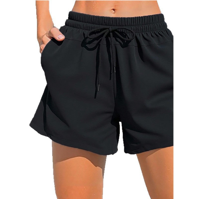 Bequeme Damen-Badeshorts mit elastischem Bund