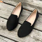 Damen Bequeme Mokassins aus sanftem Wildleder EB