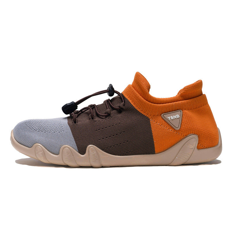 Damen Sportliche Schnürschuhe mit flexiblem Obermaterial und rutschfester Sohle EB