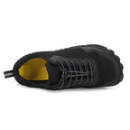 Herren nan leichter Schnellzug-Trekkingschuh mit Gummizehschutz, atmungsaktivem Meshoberteil und profiliertem Outdoor-Laufsohle EB