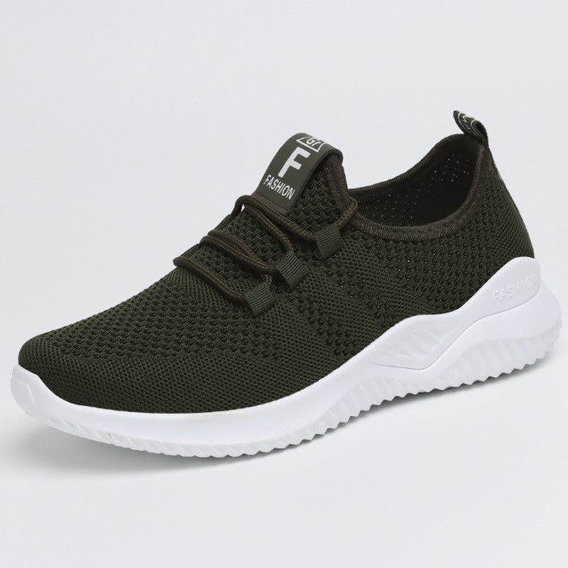 Damen Atmungsaktive Lauf- und Freizeitschuhe mit elastischem Strickoberteil EB