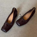 Damen Bequeme Ballerinas mit besonderem Zehendesign EB