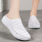 Damen Bequeme Clogs mit rutschfester Sohle und atmungsaktivem Obermaterial EB