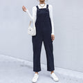 Lässiger Damen-Jumpsuit mit Stehkragen