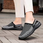 Damen Bequeme und luftige Clogs mit atmungsaktivem Obermaterial EB