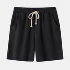 Herren Bermuda-Shorts mit elastischem Bund und seitlichen Taschen EB