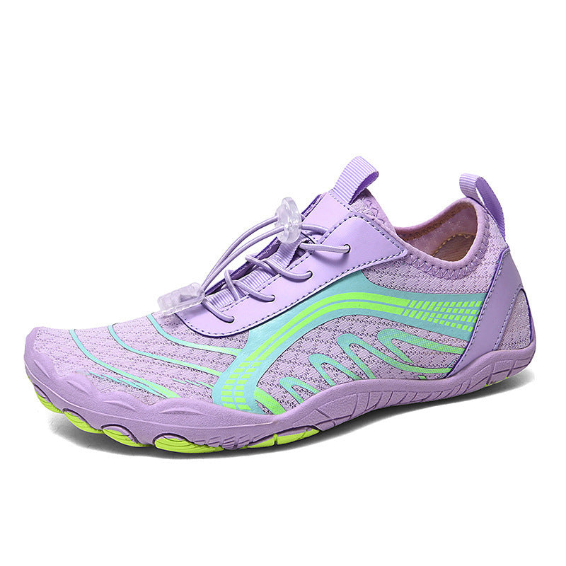 Damen Aqua-Schuhe mit elastischem Schnellschnürsystem und rutschfester Sohle EB
