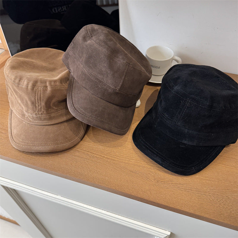 Herren-Field-Cap aus Wildleder