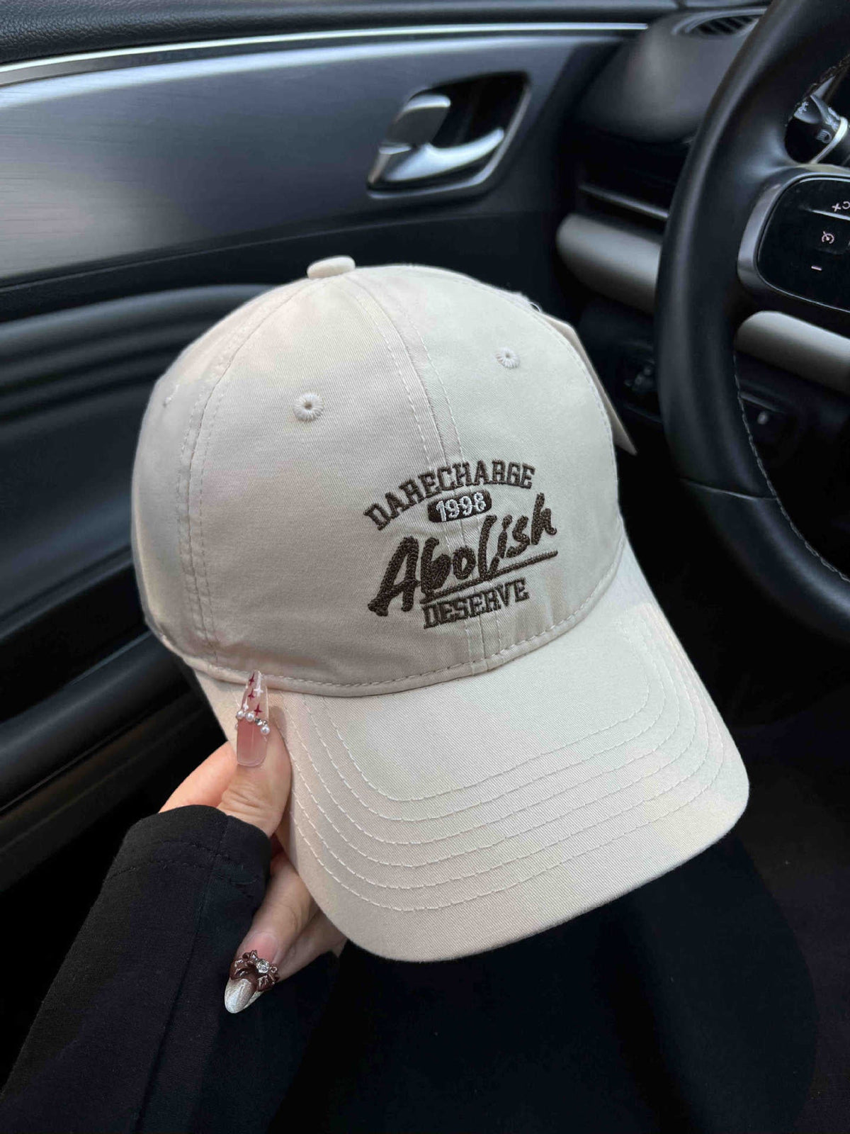 Freizeitkappe für Herren mit Distressed-Optik