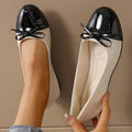 Damen Ballerinas mit schickem Schleifendetail EB