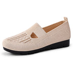 Damen Bequeme Slipper mit elastischem Riemen und atmungsaktivem Obermaterial EB