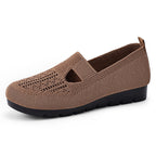 Damen Bequeme Slipper mit elastischem Riemen und atmungsaktivem Obermaterial EB