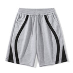 Herren Sportliche Shorts mit elastischem Bund und seitlichen Kontraststreifen EB