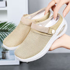 Damen Atmungsaktive Clogs mit elastischem Riemen EB