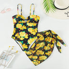 Damen-Badeshorts mit Wickelrock