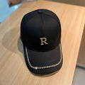 Damen-Baseballcap mit Strasssteinen