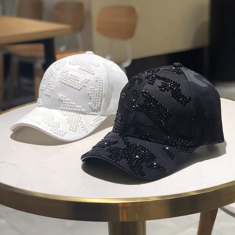 Damen-Baseballkappe mit Pailletten