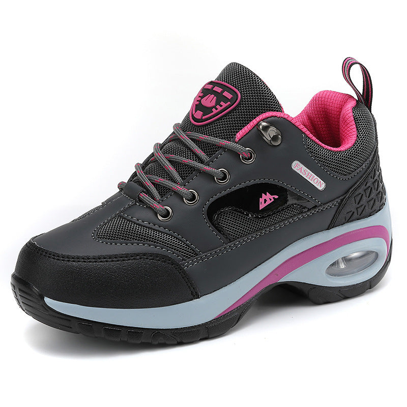 Damen Sportliche Laufschuhe mit atmungsaktiver Mesh-Oberfläche und dämpfender Sohle EB
