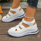 Damen bequeme Sport-Sandalen mit elastischen Riemen EB