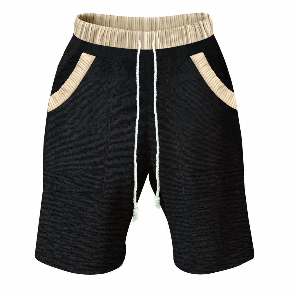 Herren Freizeit-Shorts mit elastischem Bund und praktischen Seitentaschen EB