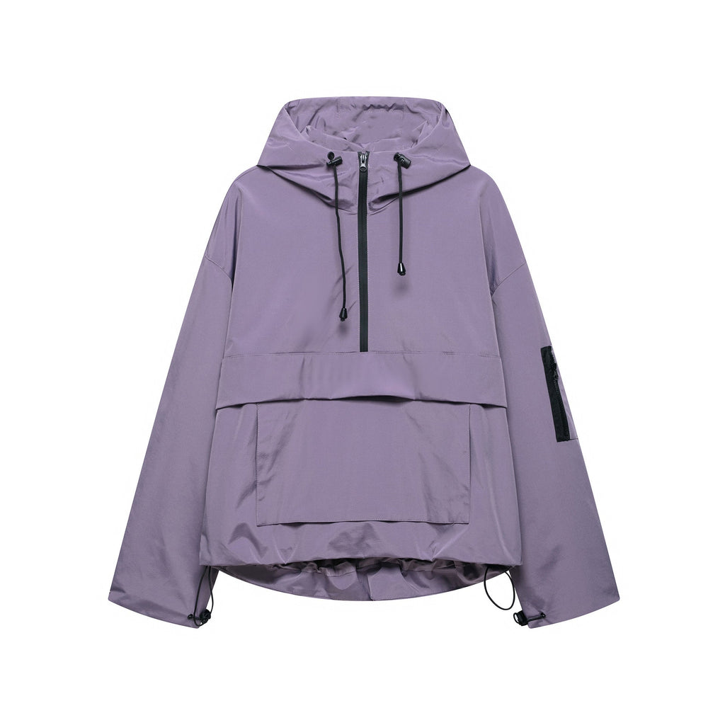Damen Funktionsjacke mit praktischen Taschen und verstellbarem Bund EB