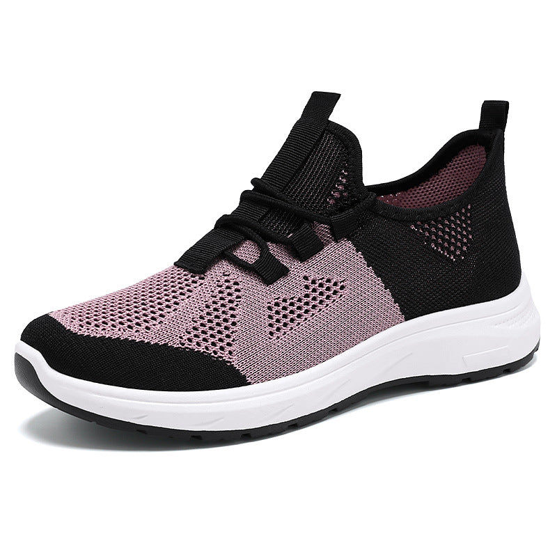 Damen Atmungsaktive Freizeitschuhe mit elastischem Mesh-Obermaterial EB