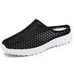 Damen Luftige Clogs mit atmungsaktivem Netzdesign EB