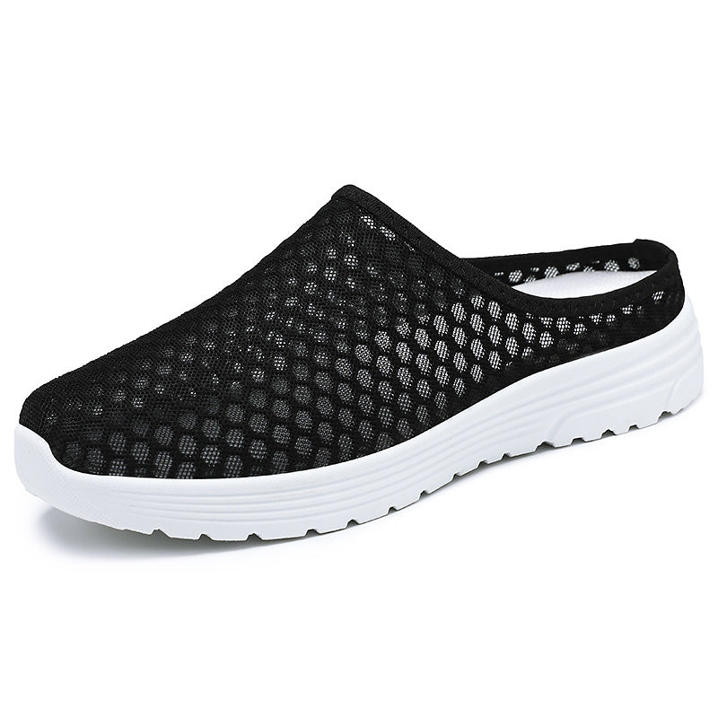Damen Luftige Clogs mit atmungsaktivem Netzdesign EB
