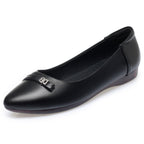 Damen Ballerinas mit eleganter Schleifenverzierung und rutschfester Sohle EB