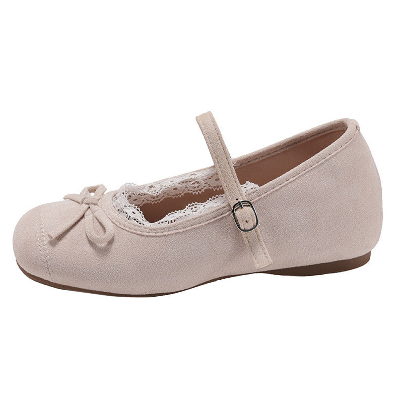 Damen elegante Ballerinas mit zartem Schleifen-Detail und hochwertigem Innenfutter EB