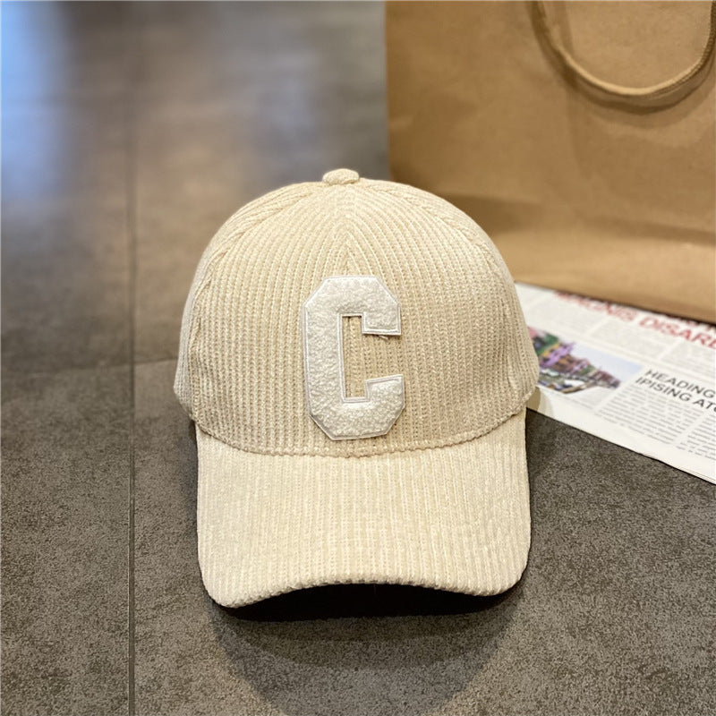 Unisex-Baseballcap aus Cord