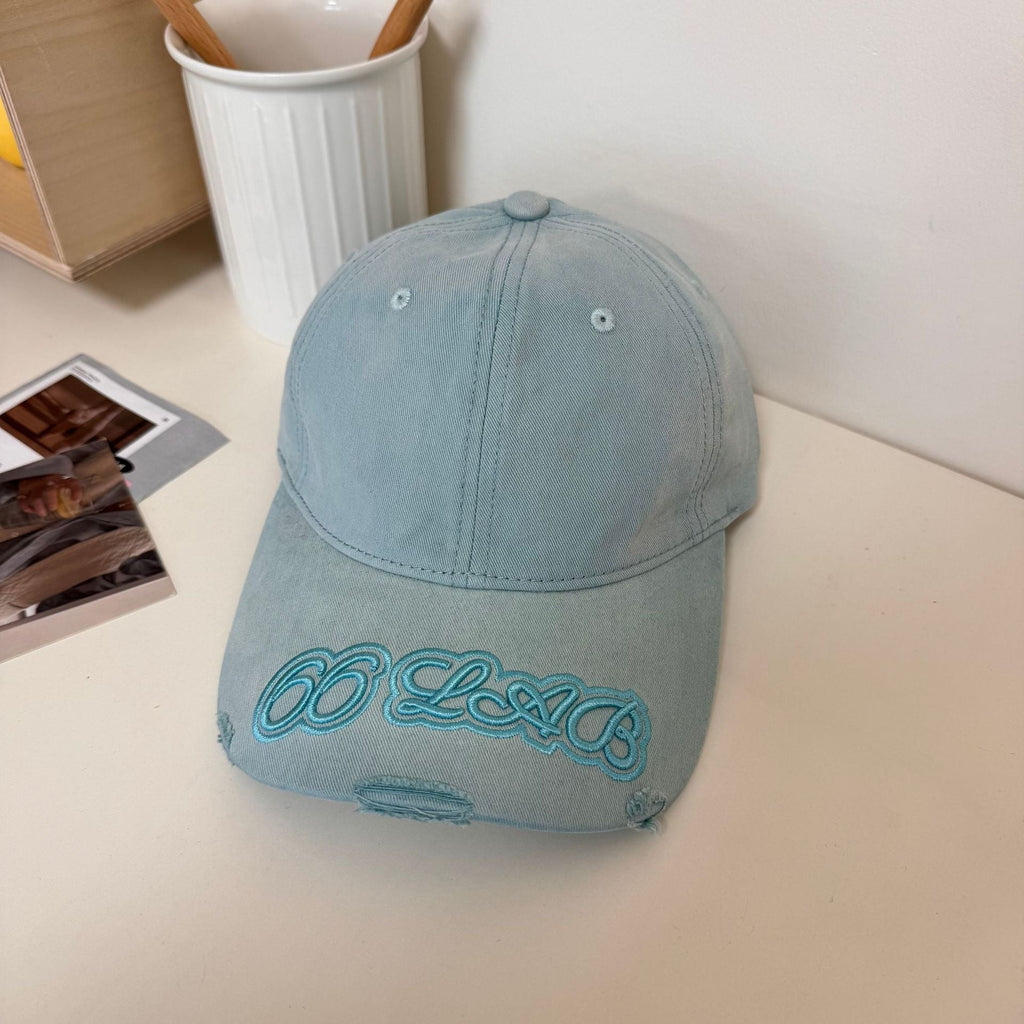 Lässige Distressed Baseballkappe für Herren